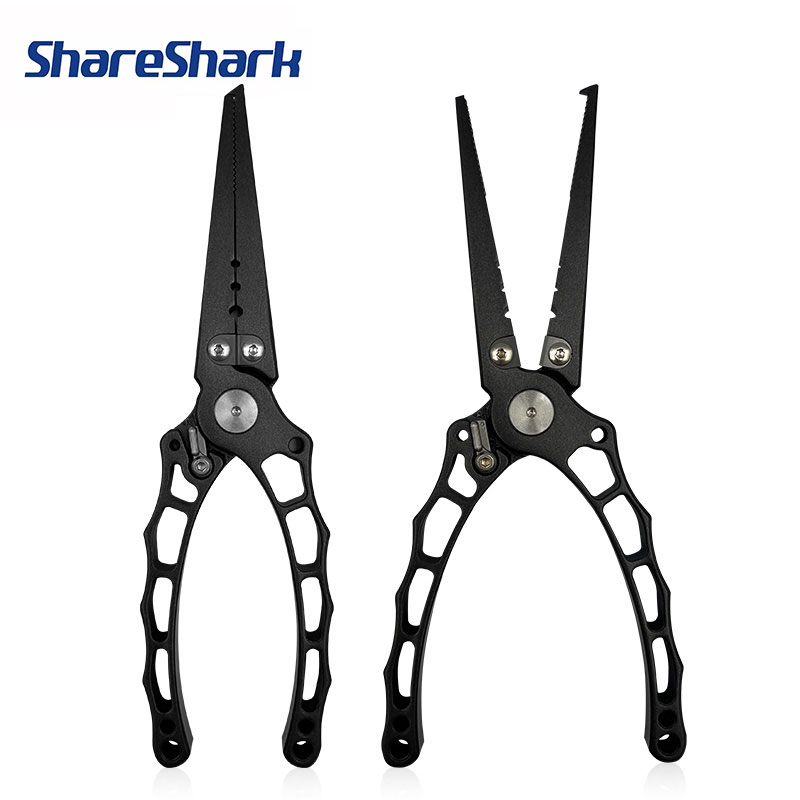 Fishing Line Cutter - 쉐어샤크 다기능 낚시 플라이어, 스테인리스 스틸