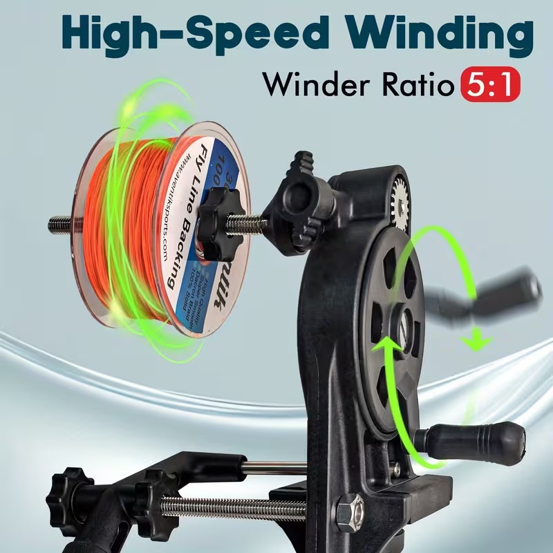 Aventik 낚싯줄 감는 기계, 5:1 고속 기어비를 - Fishing Line Dispenser 리뷰 및 가격