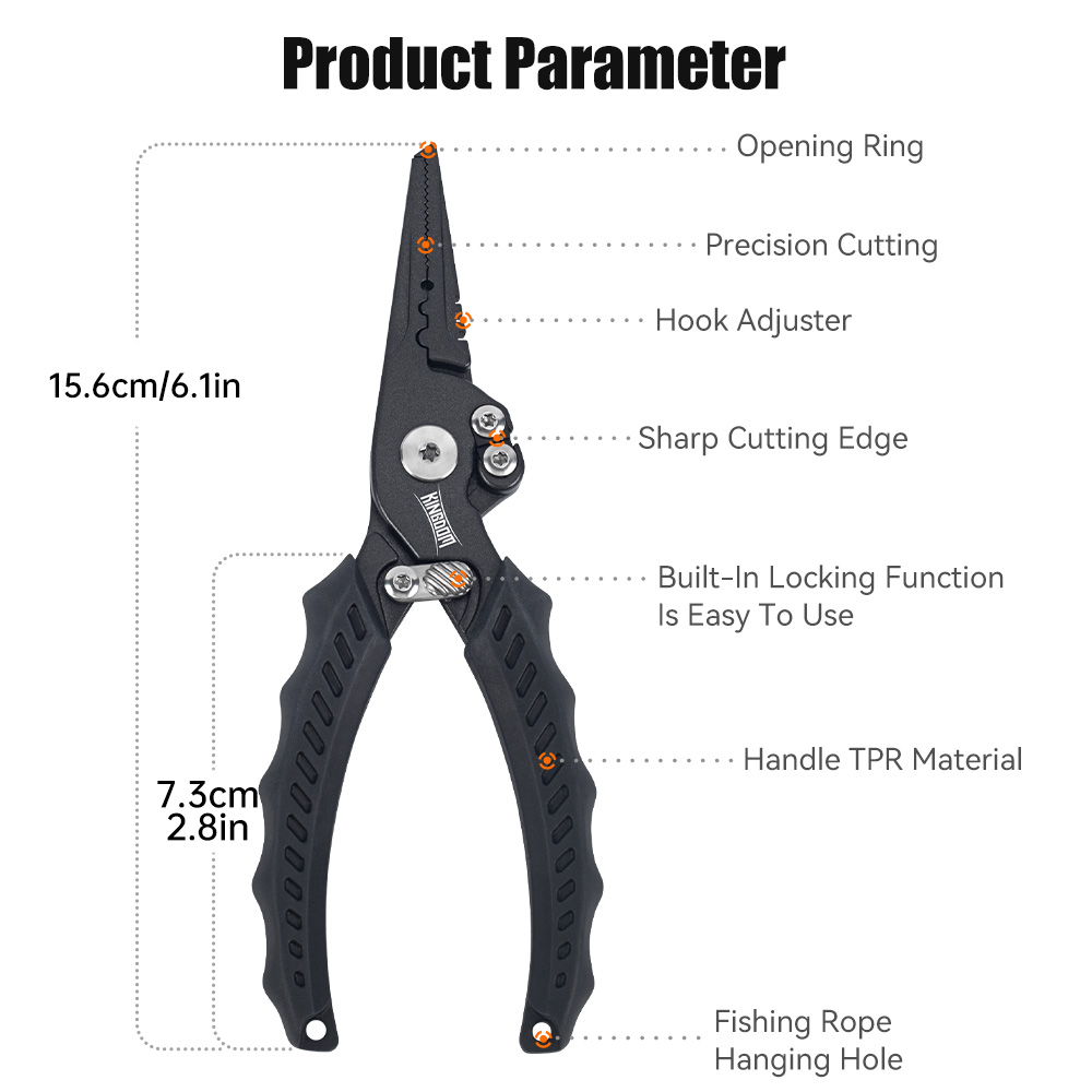 왕국 낚시 펜치 다기능 분할 링 와이어 커터 후크 리무 - Fishing Line Cutter 리뷰 및 가격