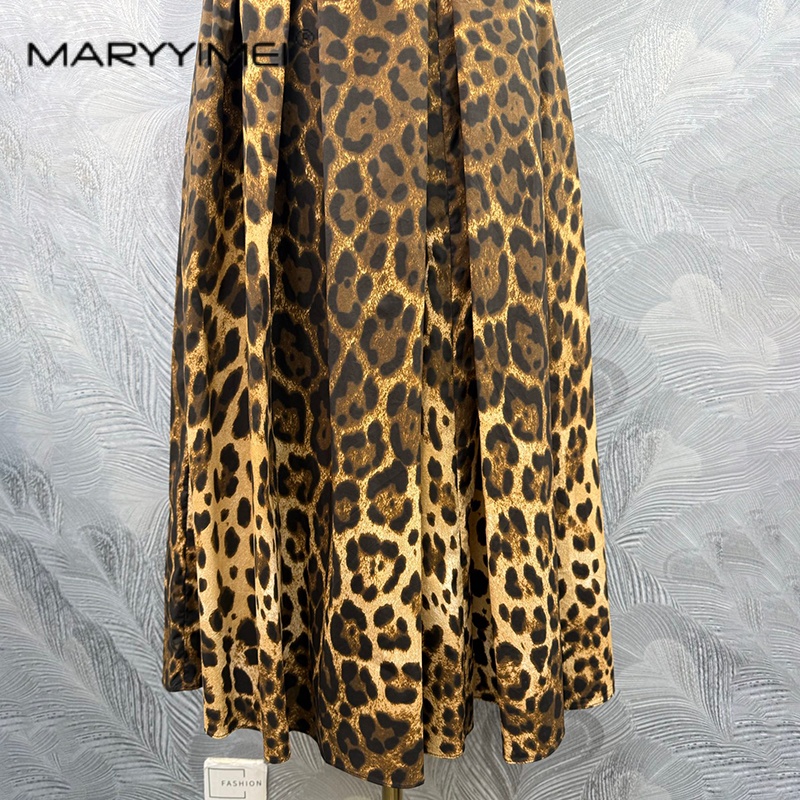MARYYIMEI 패션 레오파드 프린트 여성 의류 라펠 - Fly Line 리뷰 및 가격