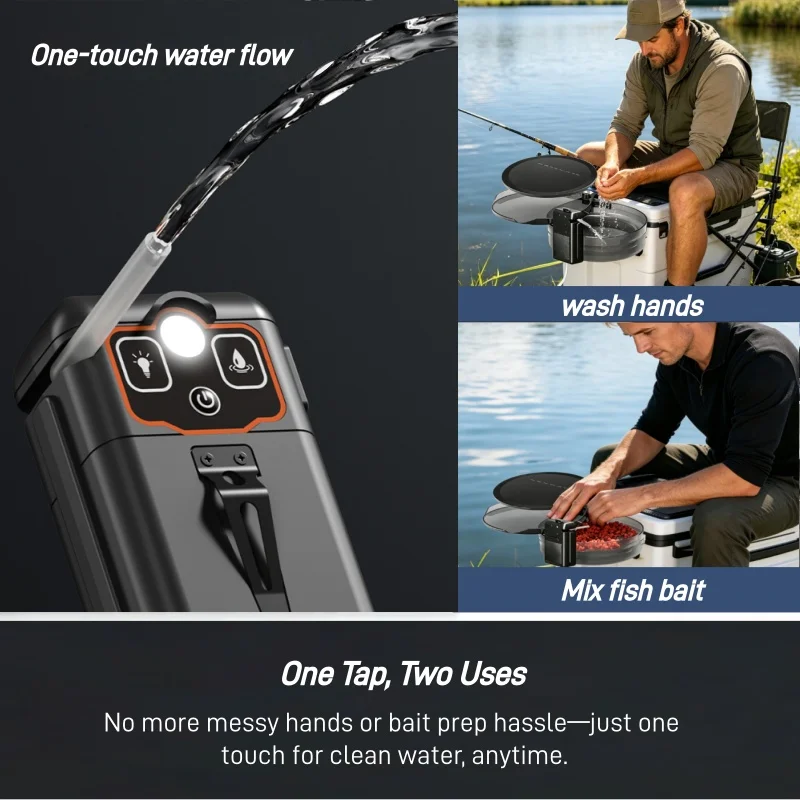휴대용 전기 물 이송 펌프 USB 충전식 자동 낚시 미 - Fishing Line Dispenser 리뷰 및 가격